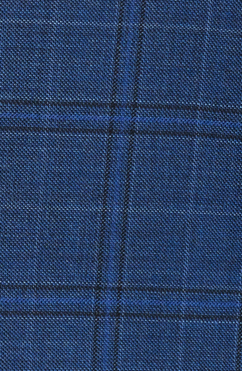 Peter Millar Flynn Classic Fit Check Wool Sport Coat, Alternate, color, Blue