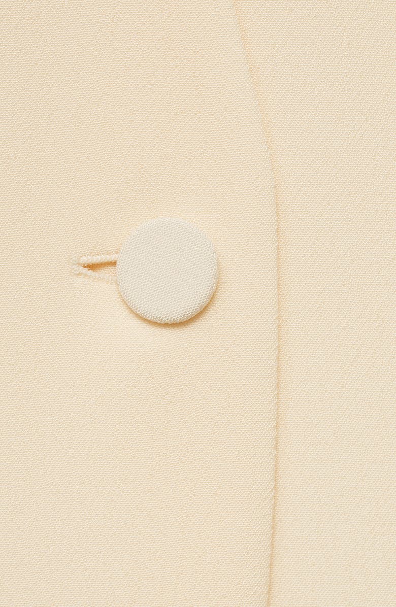 MANGO Longline Vest, Alternate, color, Vanilla