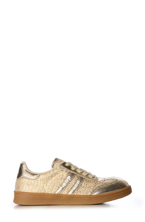 Azalea Wang Elder Sneaker In Gold