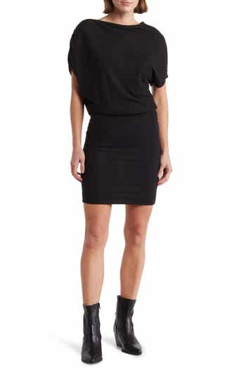 GO COUTURE Short Sleeve Sweater Dress