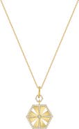 Bony Levy Kiera Diamond Medallion Necklace