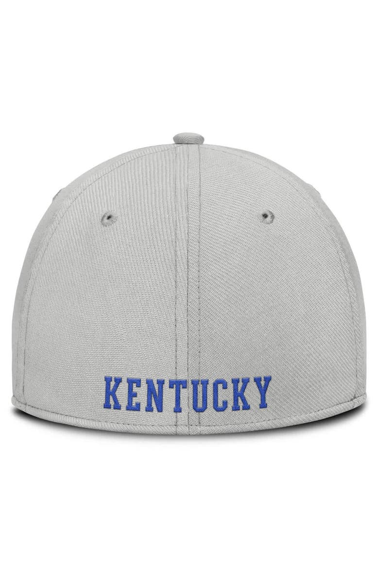 Nike Men's Nike  Gray Kentucky Wildcats Rise Practice Performance Adjustable Hat, Alternate, color, 