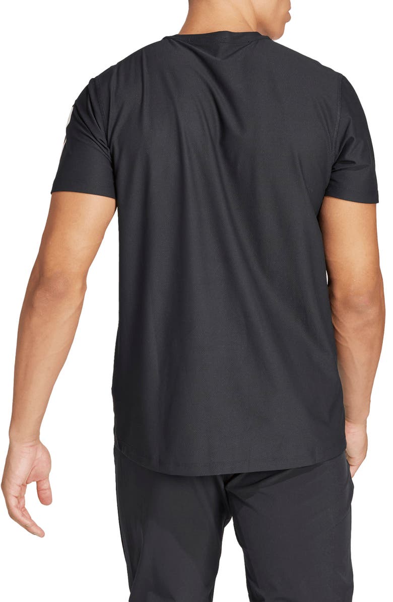 adidas OTR B AEROREADY Recycled Polyester T-Shirt, Alternate, color, Black