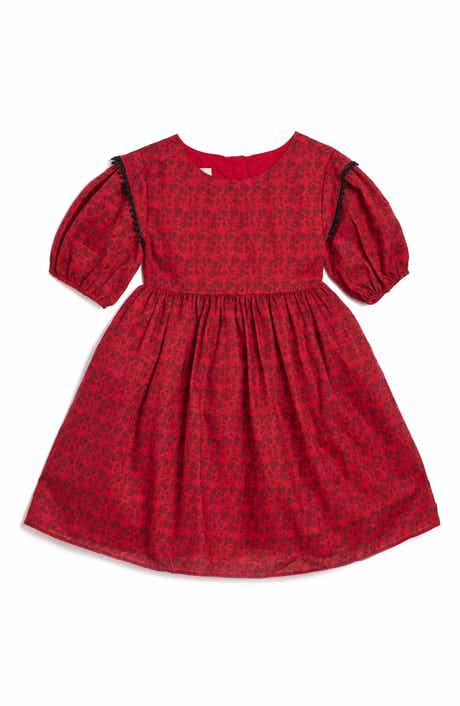 Pippa & Julie Kids' Floral Party Dress & Bloomers