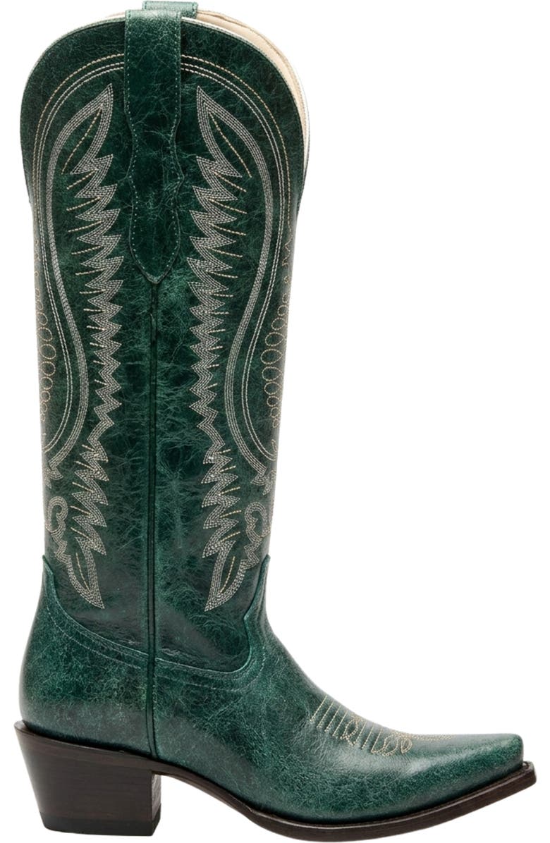 NORTALIE The Agave Western Cowboy Boot, Main, color, Agave