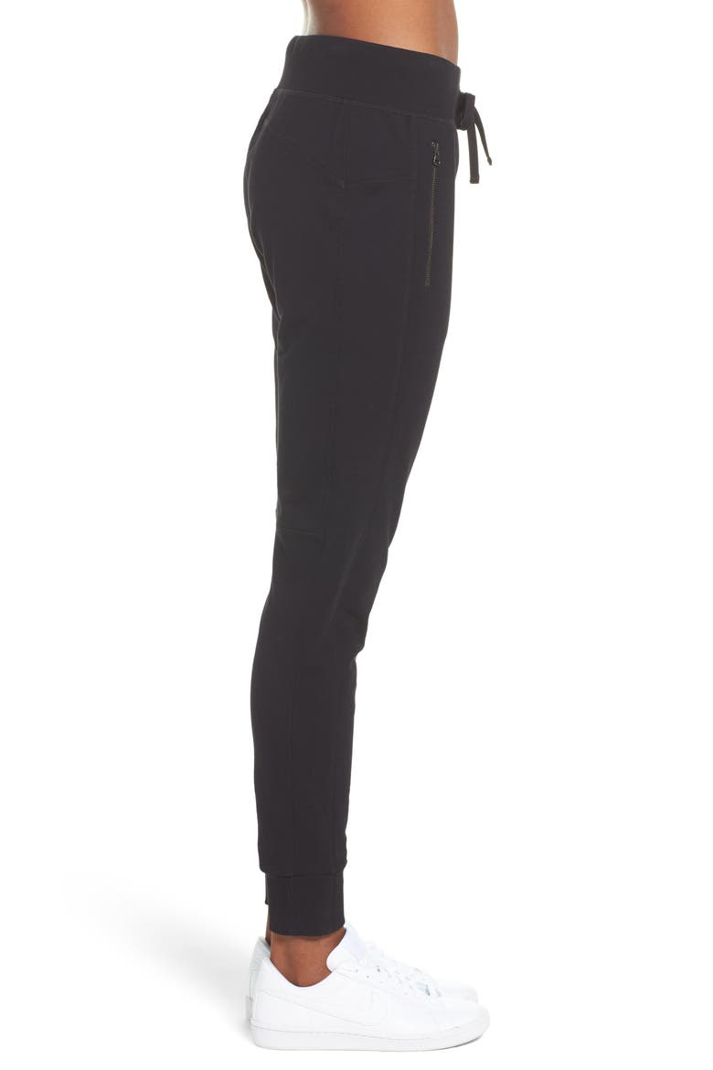Taryn Luxe Jogger Pants, Alternate, color, BLACK LUXE