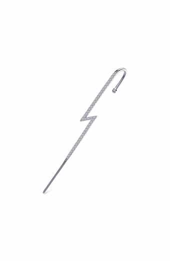 Lafonn Lightning Bolt Simulated Diamond Ear Cuff