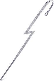Lafonn Lightning Bolt Simulated Diamond Ear Cuff