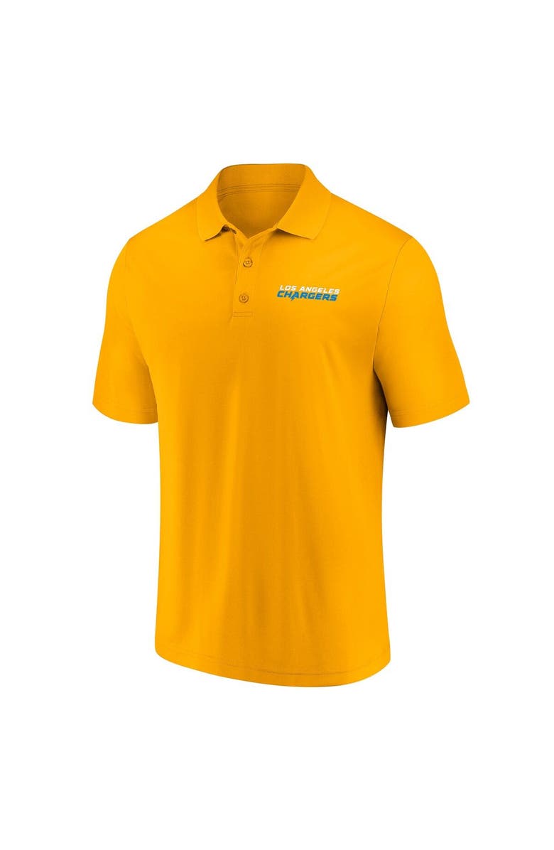 FANATICS Men's Fanatics Branded Powder Blue/Gold Los Angeles Chargers Dueling Two-Pack Polo Set, Alternate, color, 
