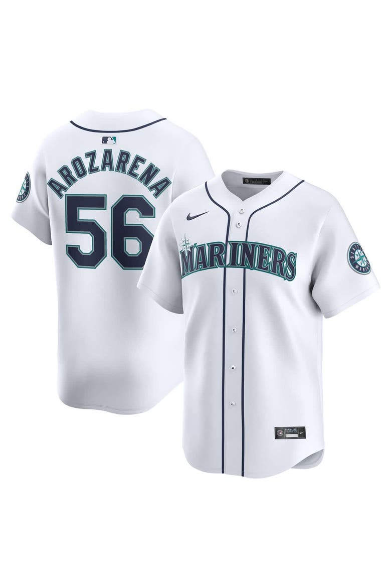 Men's Nike Randy Arozarena White Seattle Mariners Home Limited Player Jersey, Main, color, White