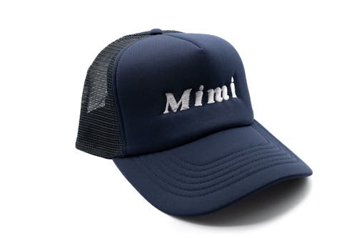Rey To Z Mimi Foam Trucker Hat In Blue