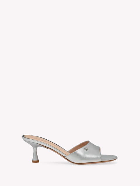 Women's Gianvito Rossi Metallic Heels | Nordstrom