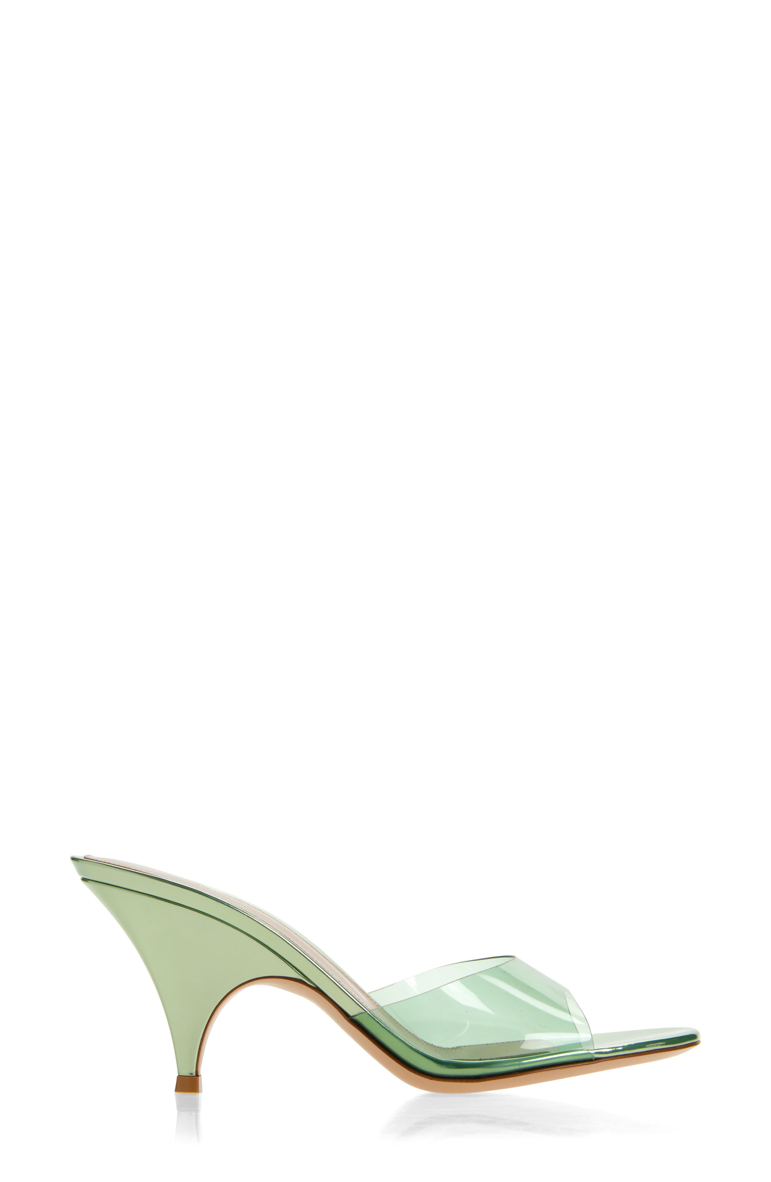 Gianvito Rossi Sofia 70 Mule, Alternate, color, Aloe Aloe