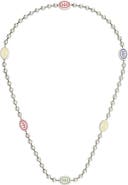 Gucci Interlocking-G Station Boule Necklace