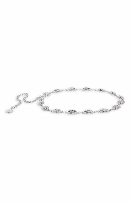Western Hat Chain Link Belt