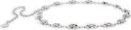 Vince Camuto Western Hat Chain Link Belt