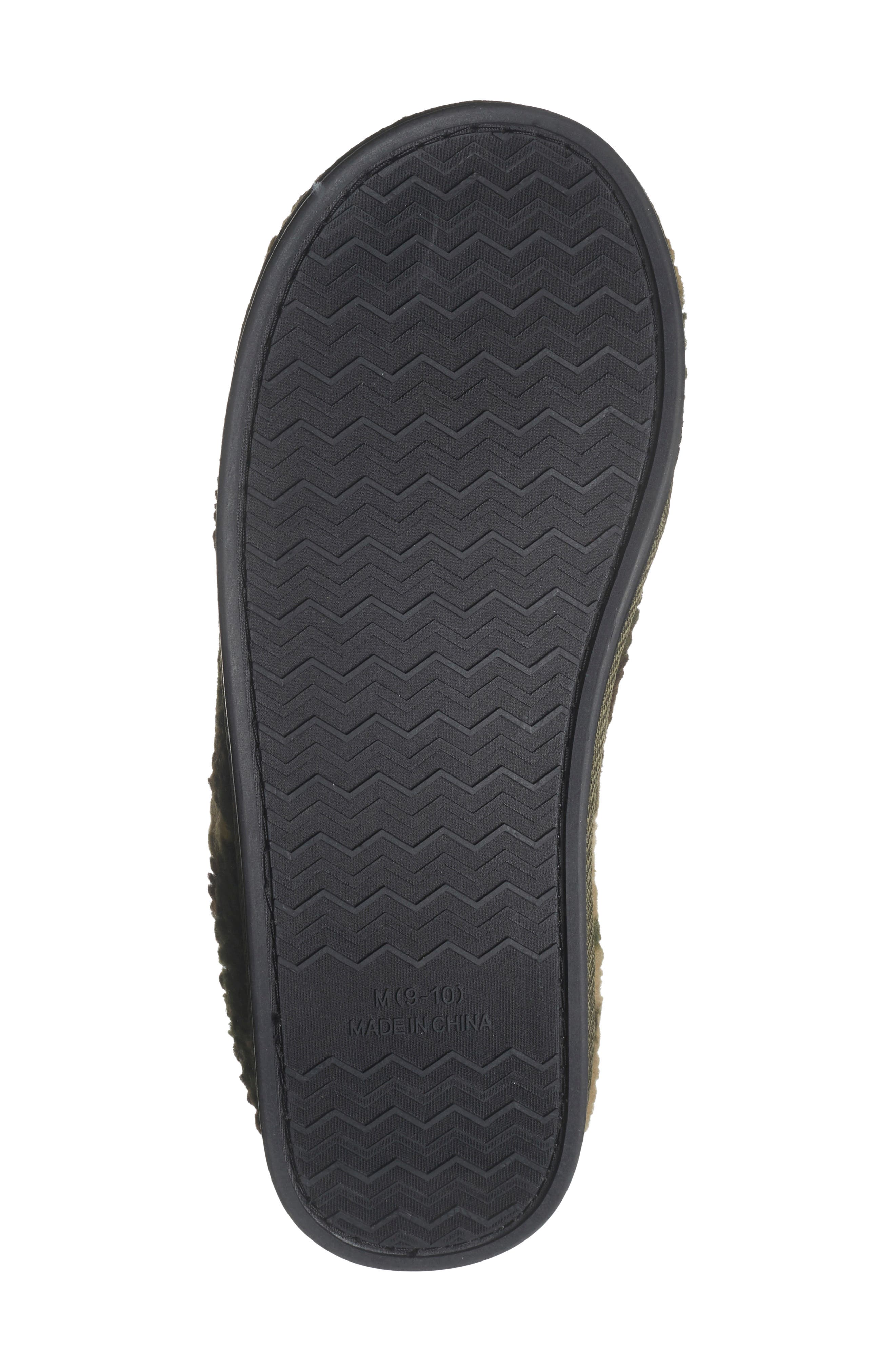 Quinn Slipper, Alternate, color, GREEN CAMO
