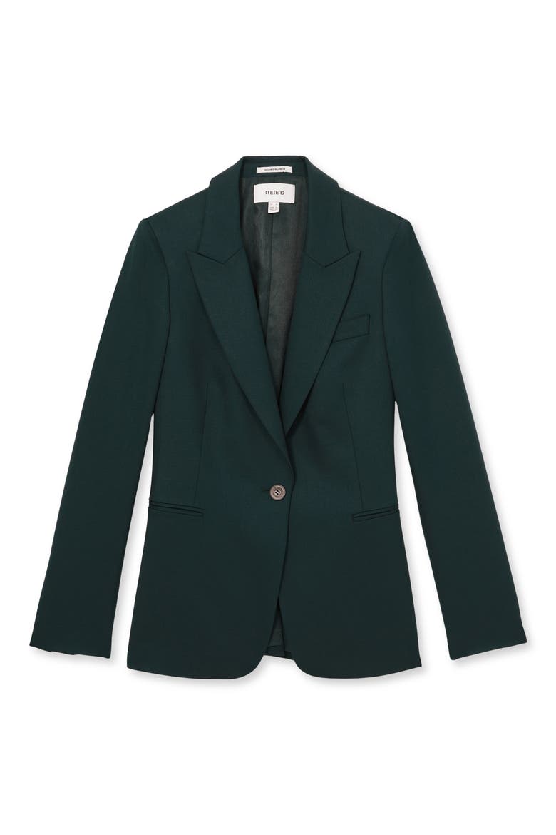 Jade Wool Blend Jacket, Alternate, color, GREEN