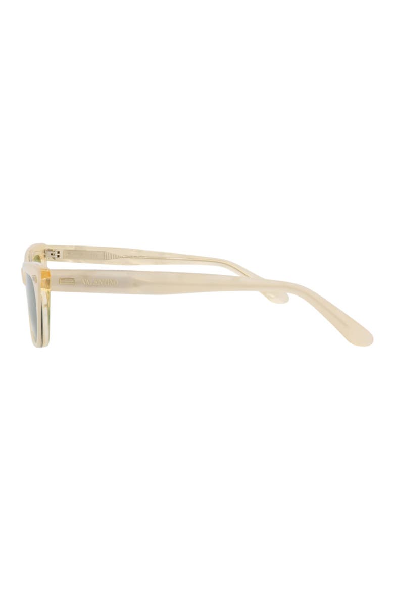 51mm Cat Eye Sunglasses, Alternate, color, PEARL PEARL GREEN
