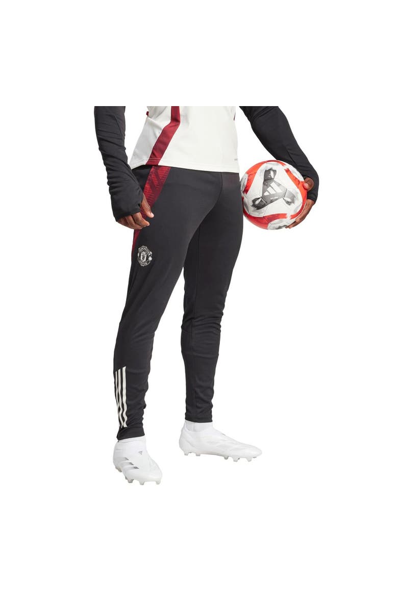 adidas Men's adidas Black Manchester United 2024/25 AEROREADY Training Pants, Main, color, 