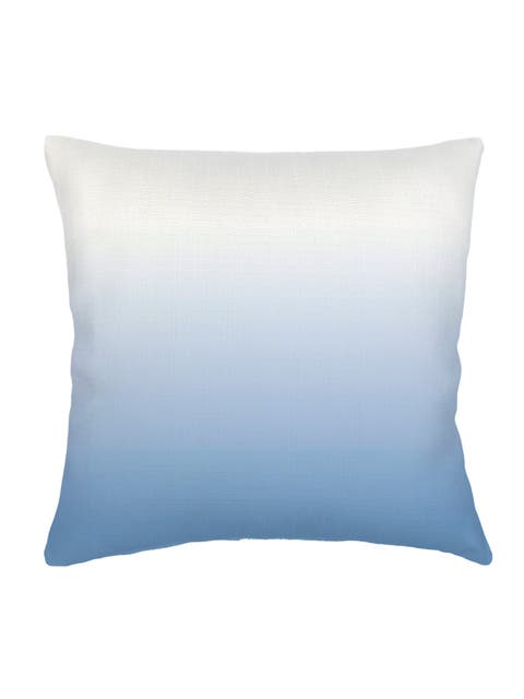 Ombre Linen Pillow with Down Insert