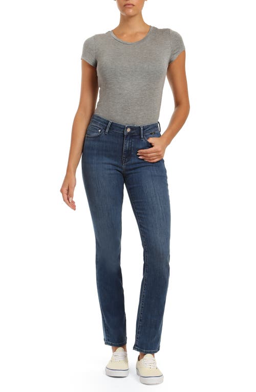 Mavi Jeans Kendra Straight Leg Jeans In Mid Supersoft