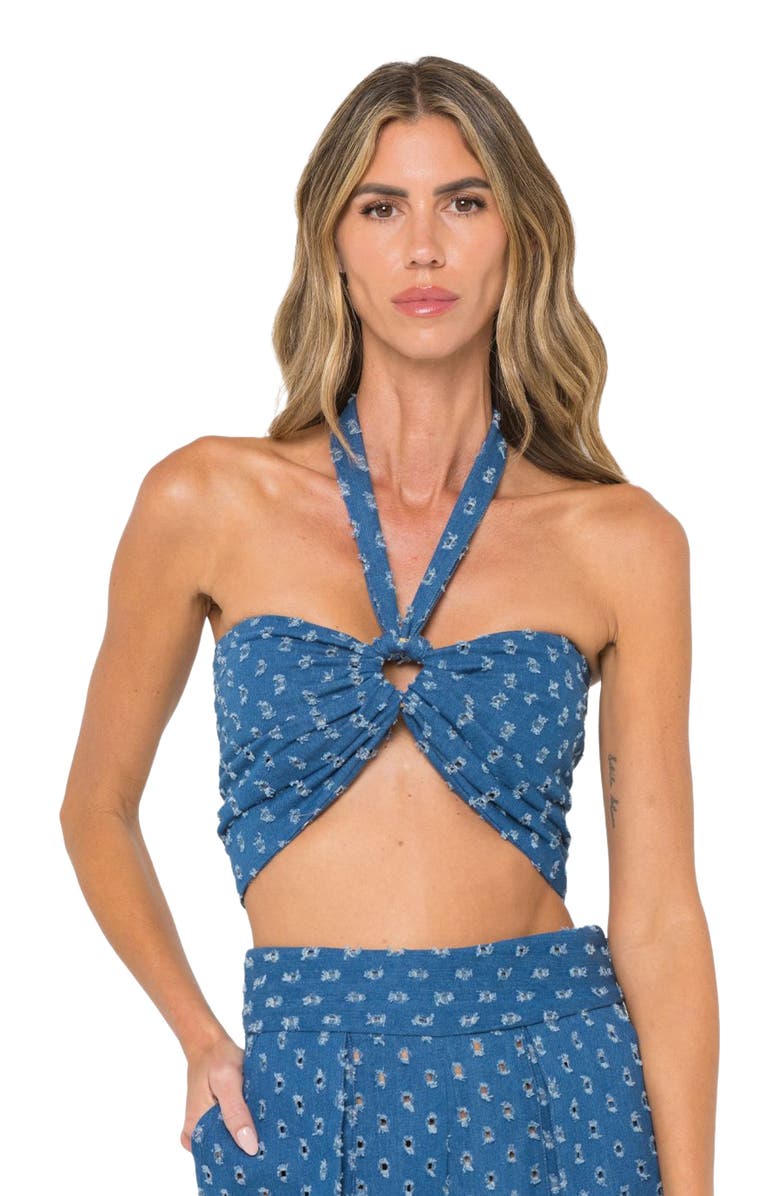 JBQ Carolina Top, Alternate, color, Denim