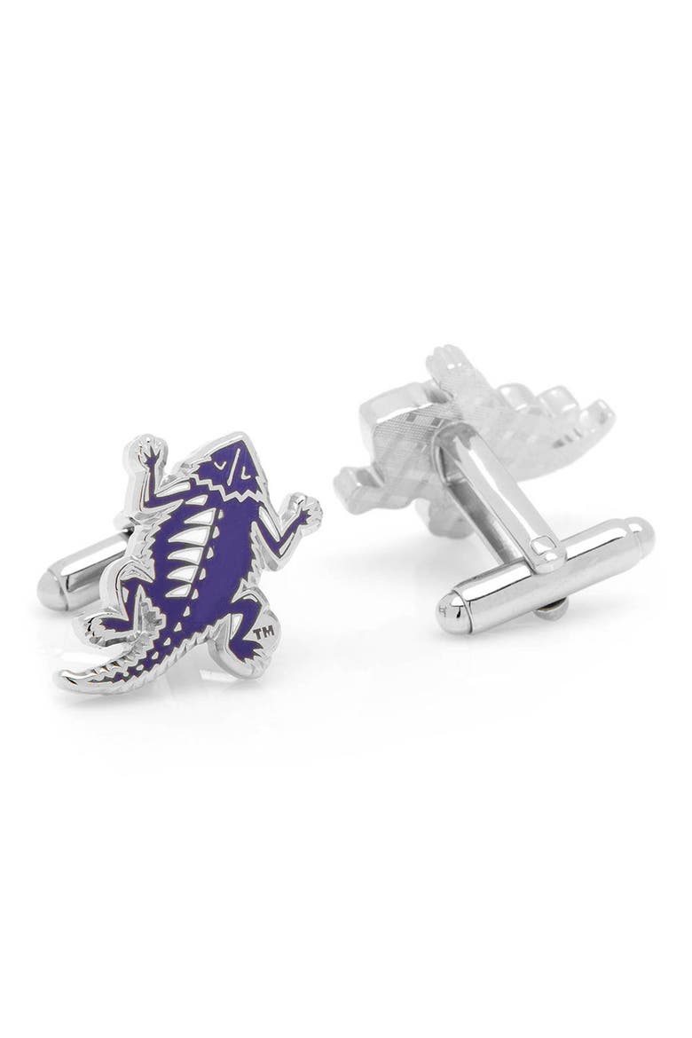 TCU Horned Frogs Cuff Links, Alternate, color, TCU HORNED FROG VINTAGE EDI