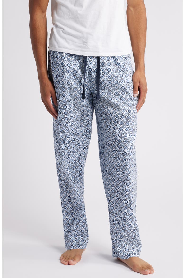 Grecian Lounge Pants, Main, color, JEWEL BLUE