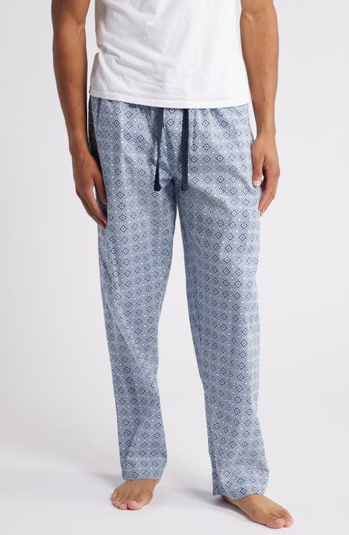 Majestic International Grecian Lounge Pants in Jewel Blue 