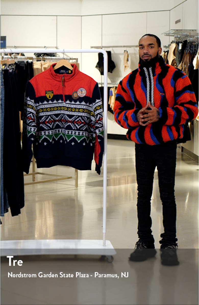 High Pile Fleece Hybrid Pullover, sales video thumbnail