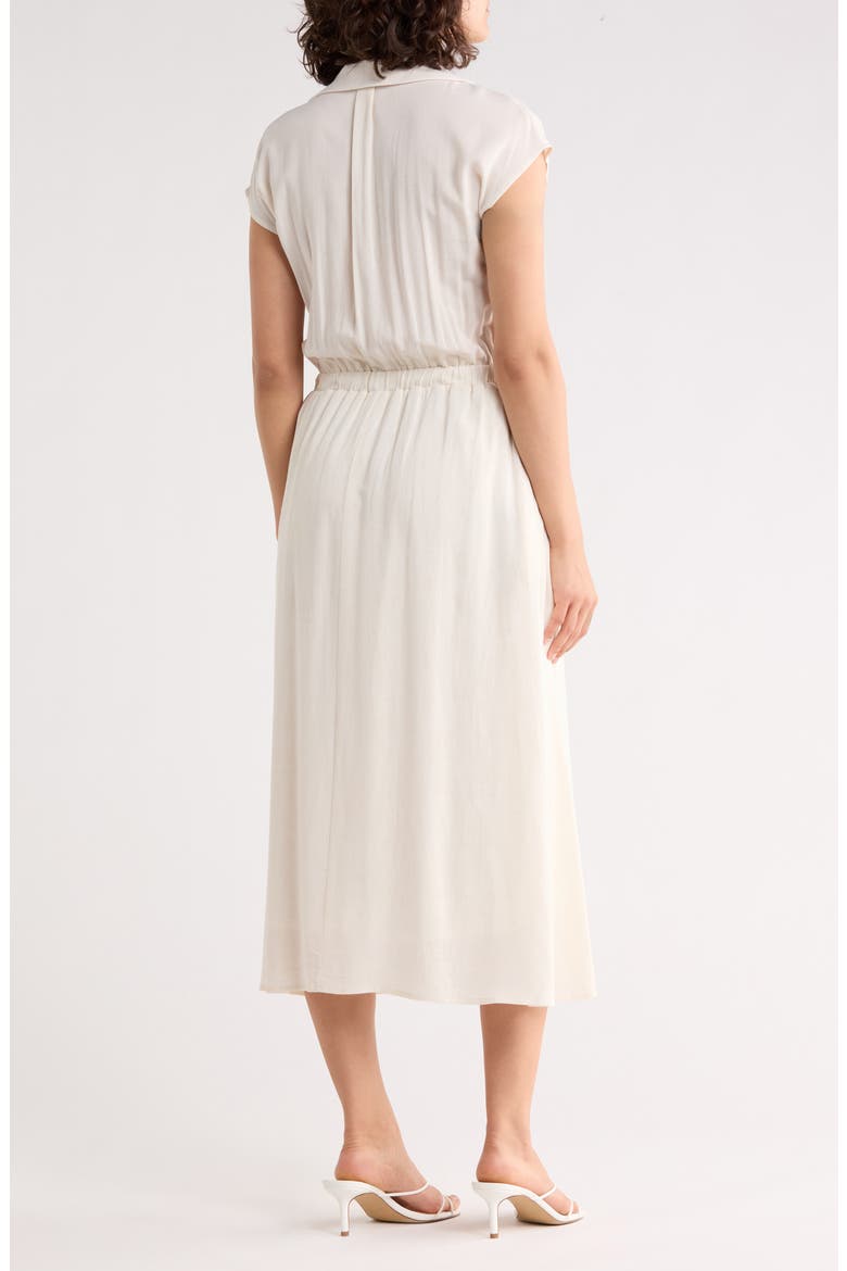 Short Sleeve Shirtdress, Alternate, color, OATMEAL