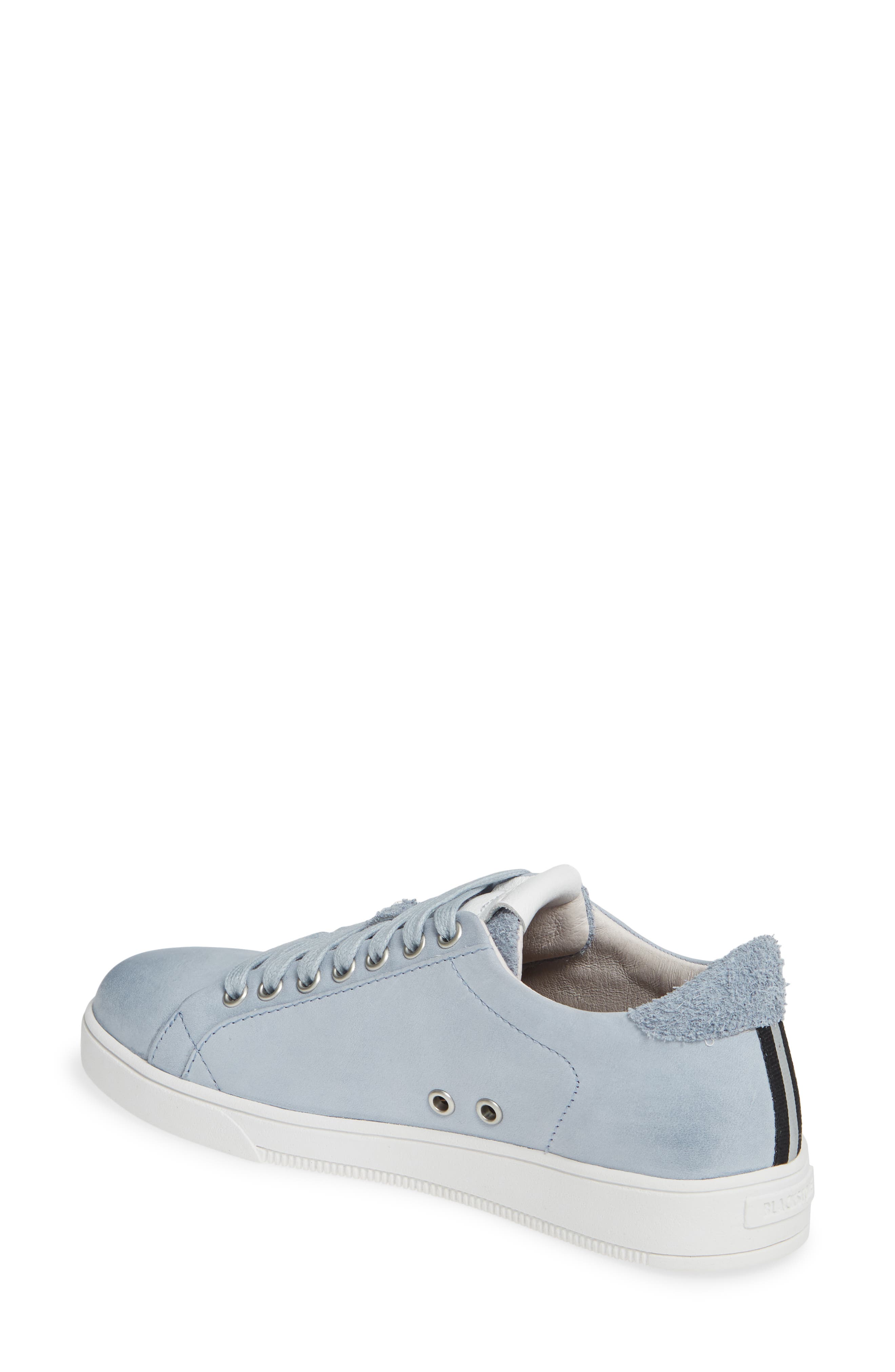 RL85 Low Top Sneaker, Alternate, color, CHAMBRAY BLUE LEATHER