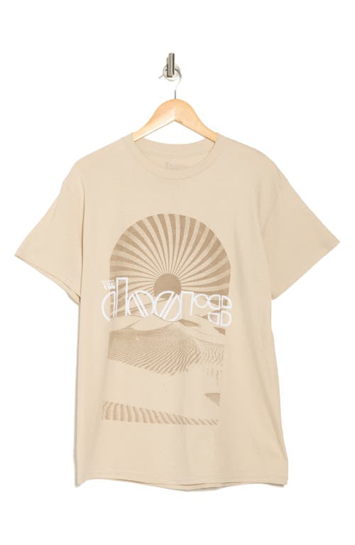 MERCH TRAFFIC MERCH TRAFFIC THE DOORS SUN LOGO COTTON GRAPHIC T-SHIRT