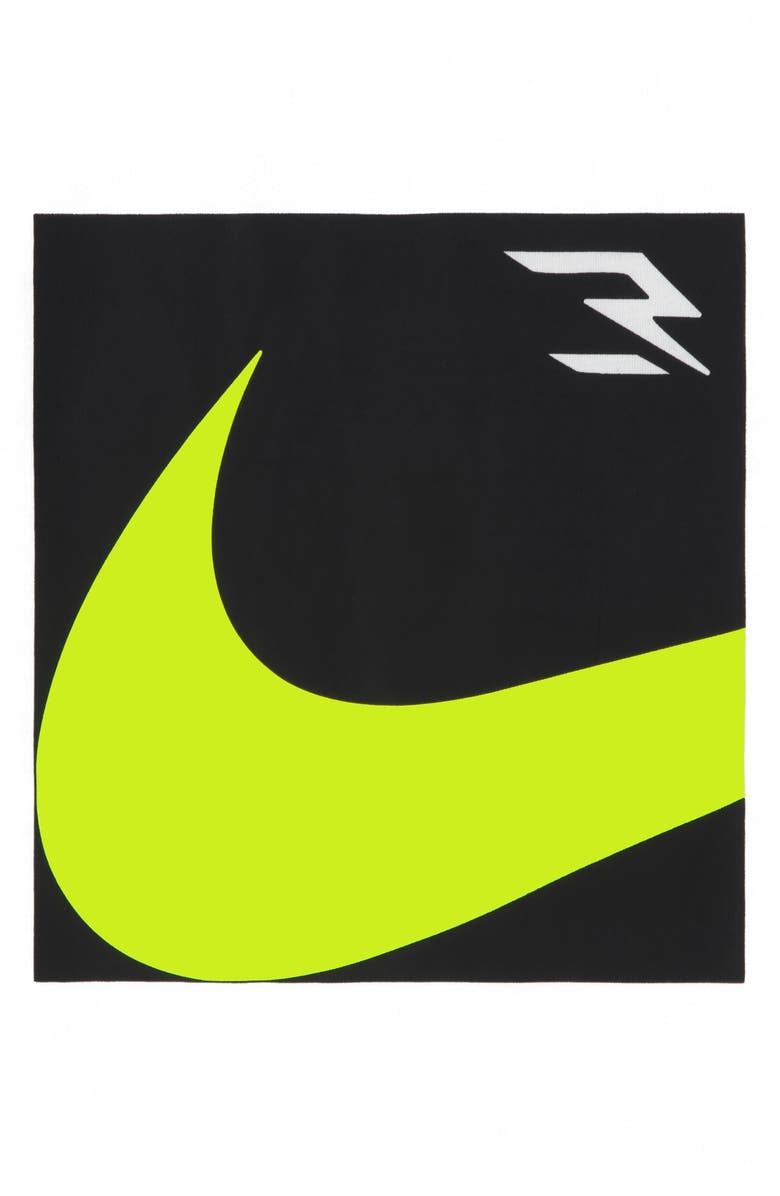 3 Brand Kids' Boxed Swoosh Tee, Alternate, color, White