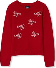 Lands' End Girls Graphic Sweater