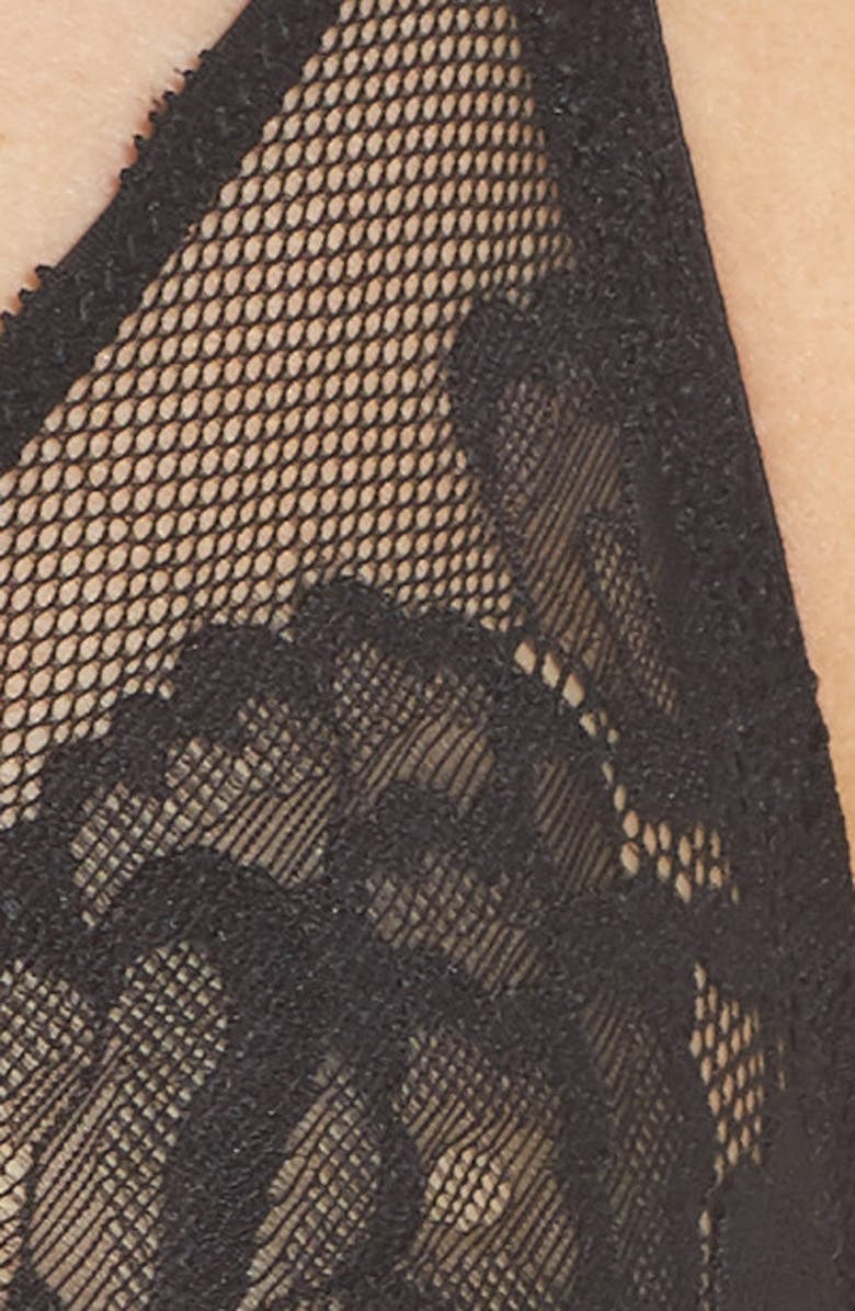 Natori Flora Unlined Underwire Bra, Alternate, color,