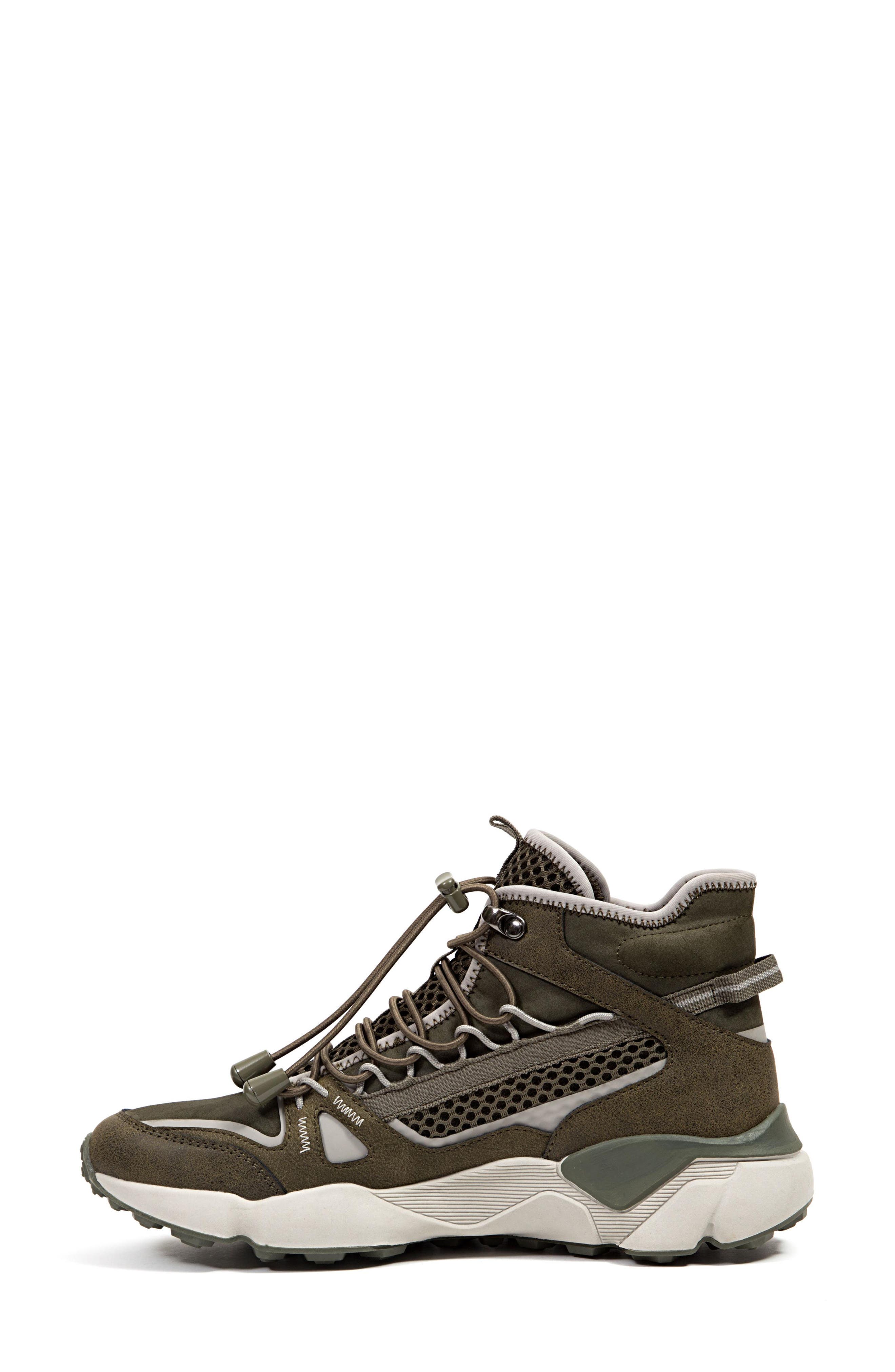 Gripper Water Resistant Sneaker, Alternate, color, OLIVE/ GREY