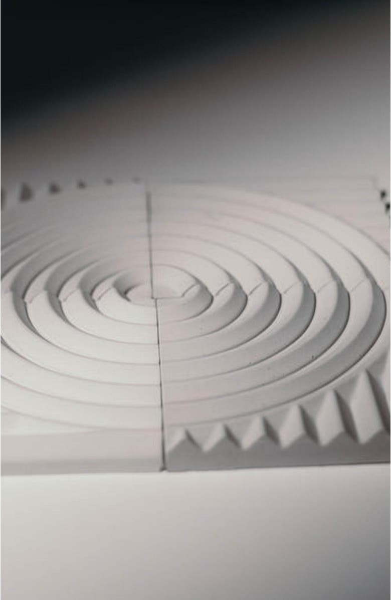 Postmodernform Concrete Coaster - set of 4, Alternate, color, Natural Concrete Gray