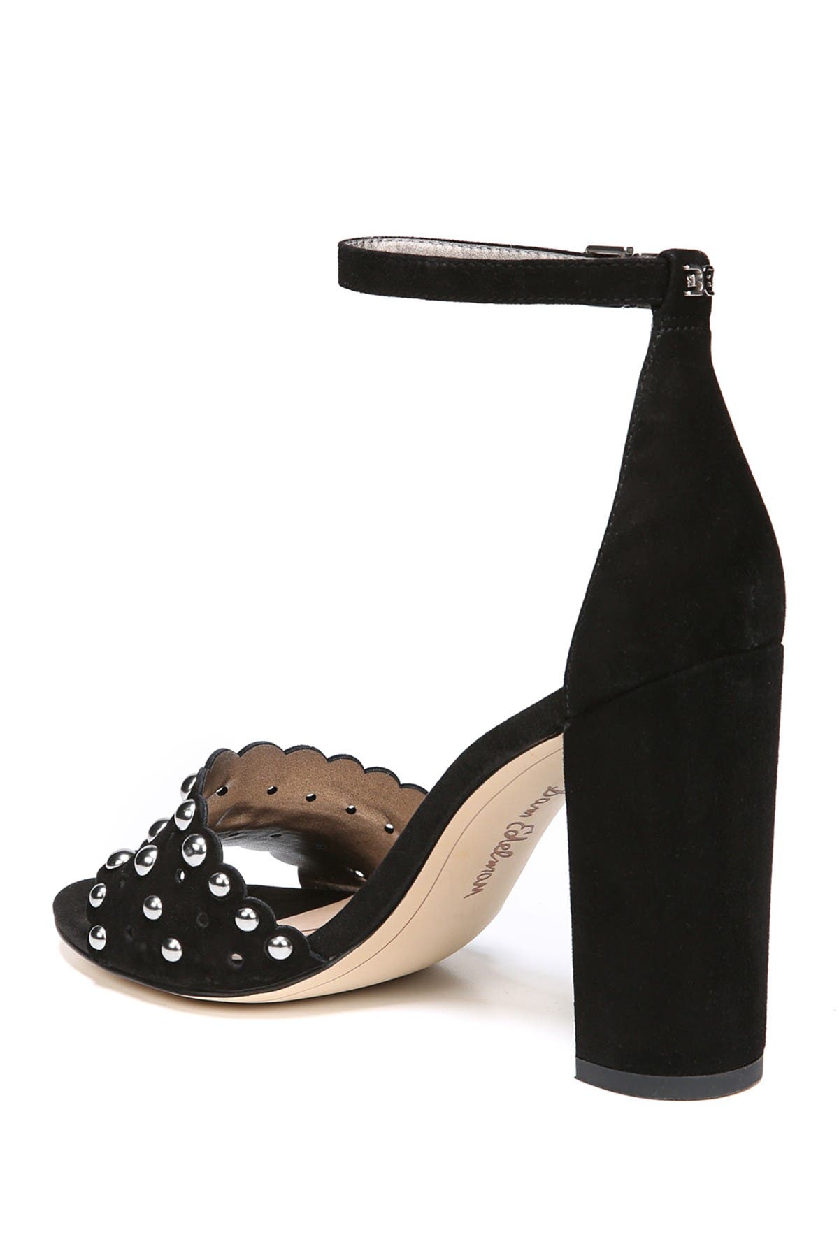 Sam Edelman Yaria Studded Block Heel Sandal, Alternate, color, 