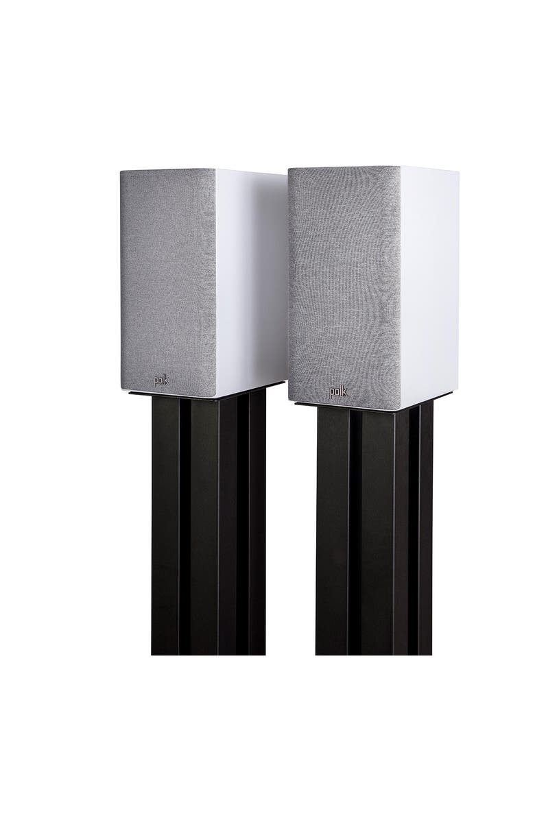 Polk Audio Reserve R100 Compact Bookshelf Speaker - Pair, Alternate, color, White