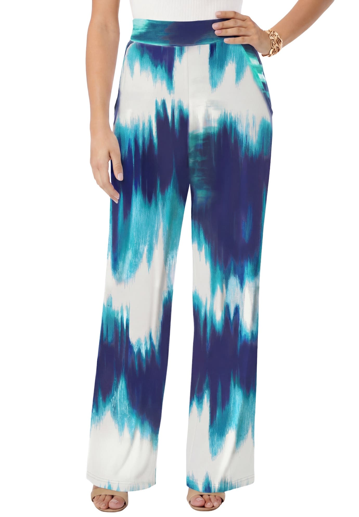 NAVY TEAL TIE DYE