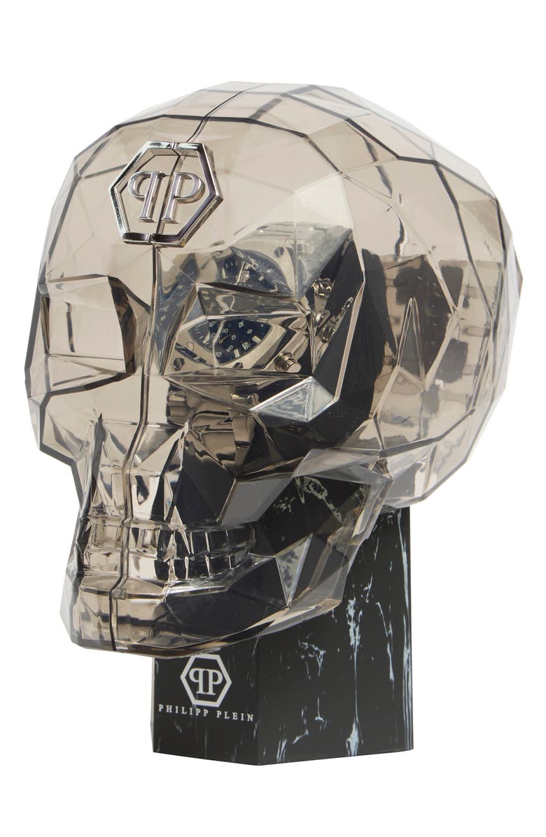 PHILIPP PLEIN The Hexagon Chronograph Bracelet Watch, 42mm, Alternate, color, Stainless Steel