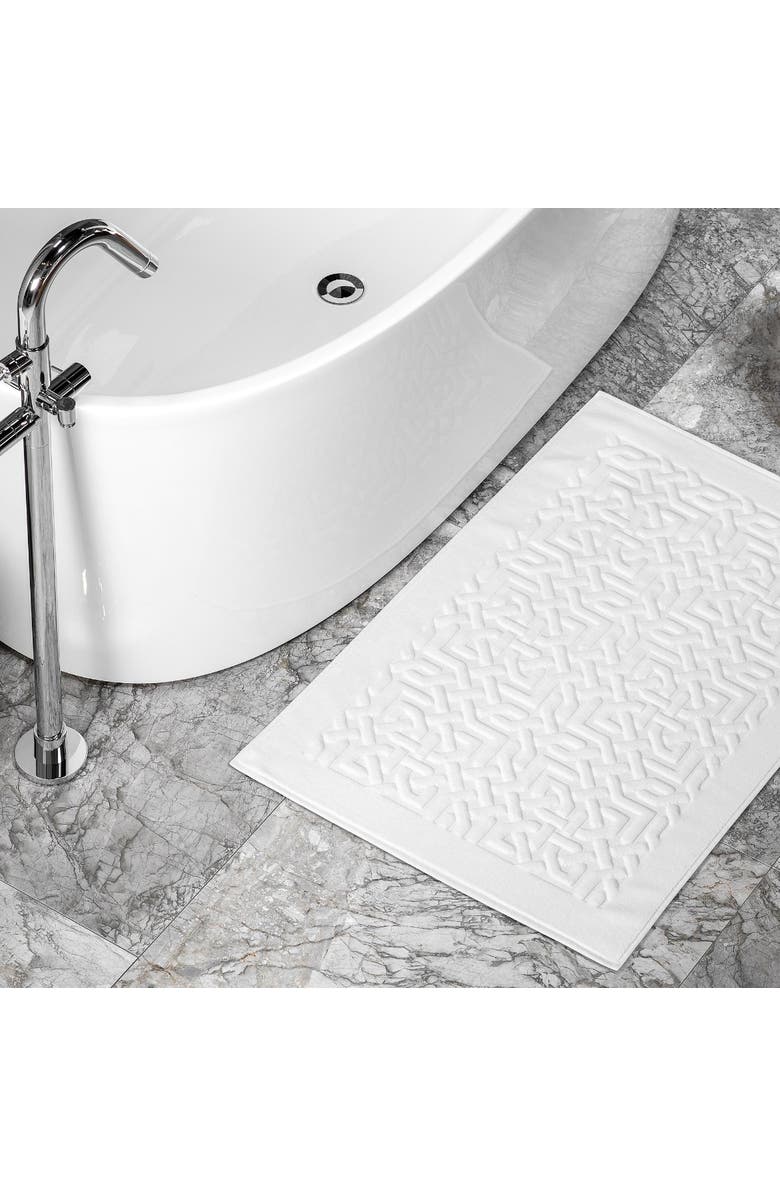 Togas Mira Bath mat, Main, color, White