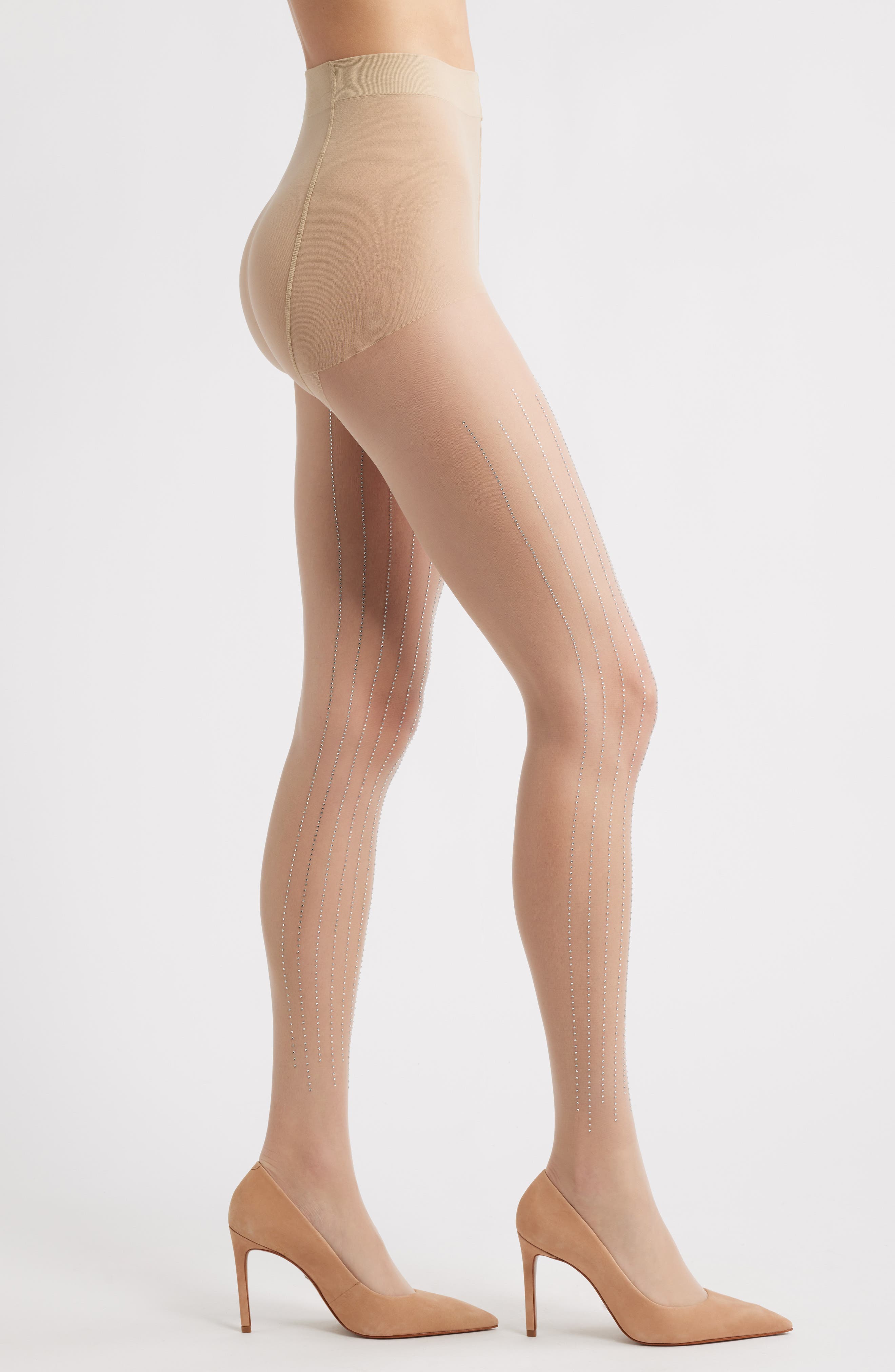 Linear Crystal Tights - image 3
