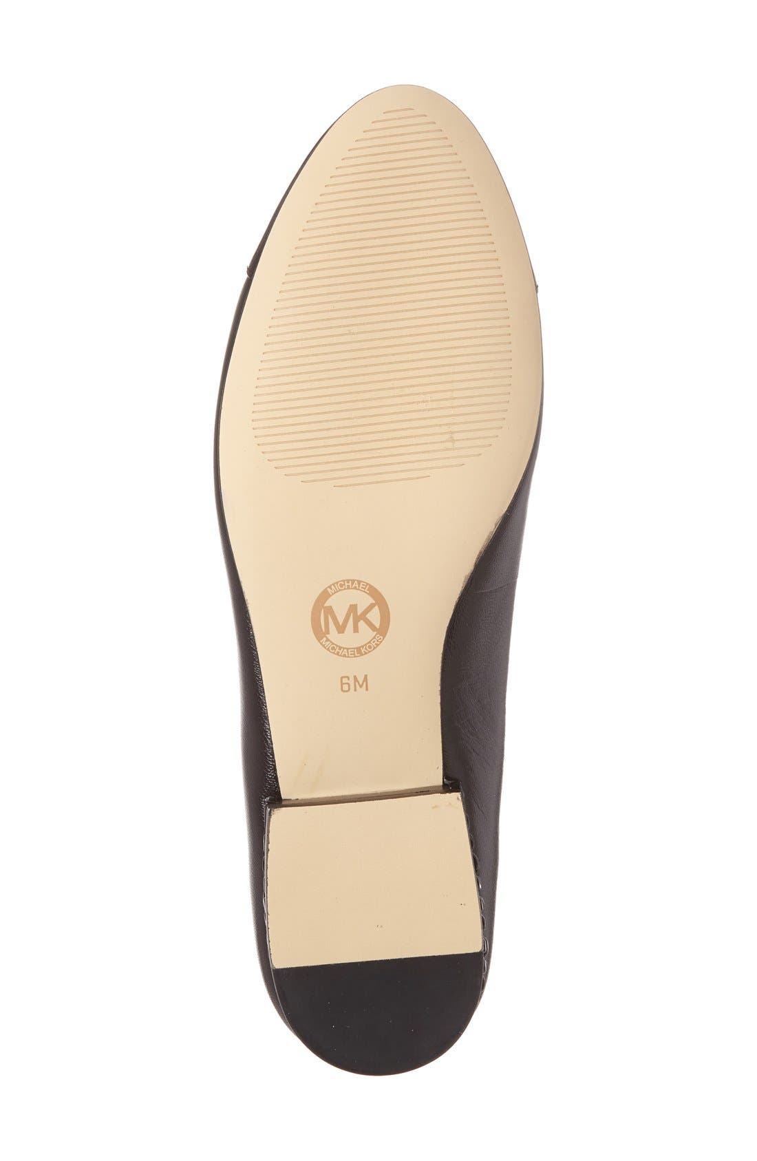 'Sabrina' Ballet Flat, Alternate, color, BLACK PATENT LEATHER