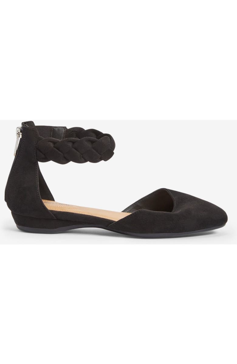 Comfortview The Rayna Flat, Alternate, color, Black