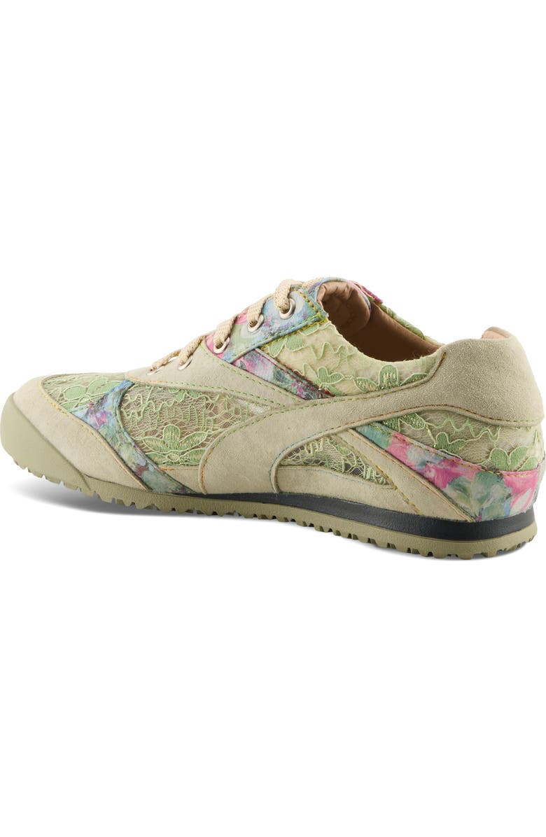 L
Artiste by Spring Step Wave Hello Sneaker, Alternate, color, Mint Green