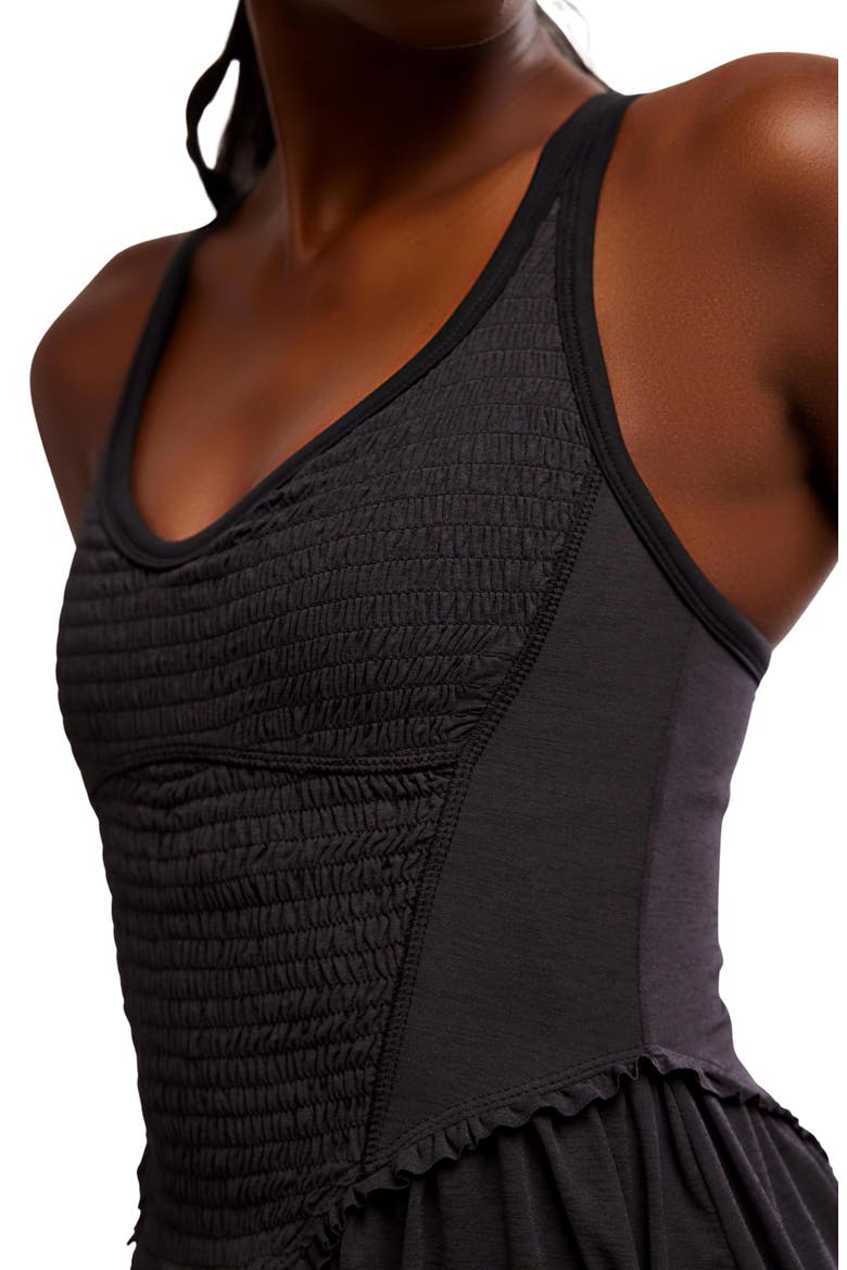 FP Movement Smockin' Hot Dress, Alternate, color, BLACK