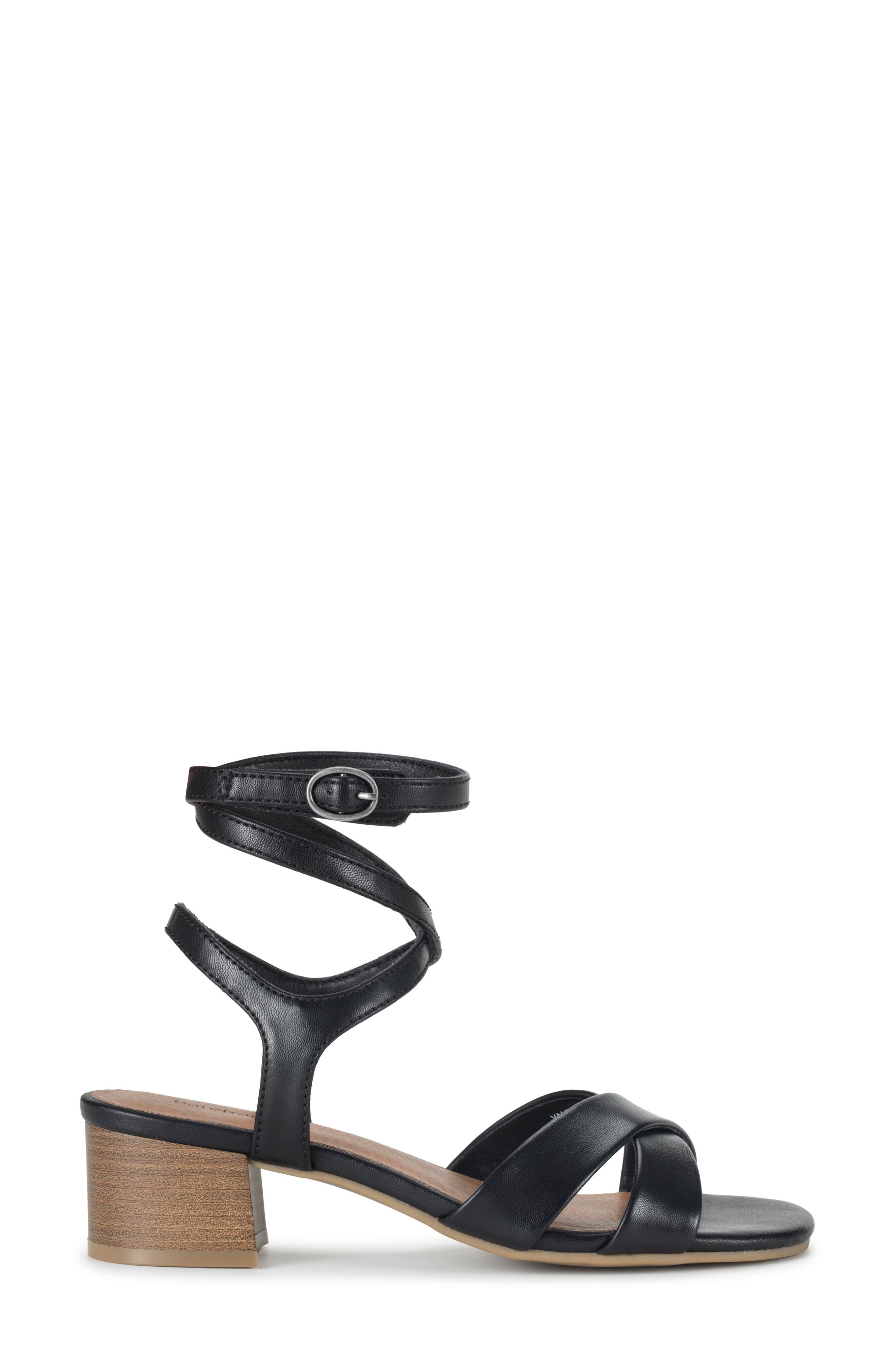 BARETRAPS Valerie Ankle Strap Sandal, Alternate, color, Black